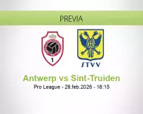 Pronóstico Antwerp Sint-Truiden (28 febrero 2026)