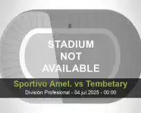Pronóstico Sportivo Amel. Tembetary (03 julio 2025)