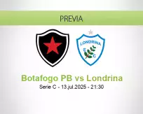 Pronóstico Botafogo PB Londrina (13 julio 2025)