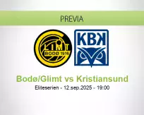Pronóstico Bodø/Glimt Kristiansund (12 septiembre 2025)