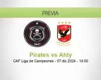 Pronóstico Pirates Ahly (07 diciembre 2024)