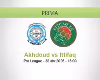 Akhdoud vs Ittifaq
