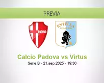 Pronóstico Calcio Padova Virtus (21 septiembre 2025)