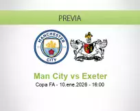 Man City vs Exeter