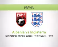 Albania vs Inglaterra