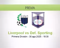 Pronóstico Liverpool Def. Sporting (30 agosto 2025)