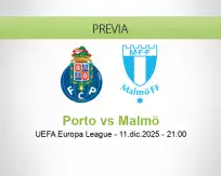 Porto vs Malmö