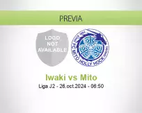 Pronóstico Iwaki Mito (26 octubre 2024)