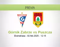 Pronóstico Górnik Zabrze Puszcza (02 febrero 2025)