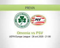 Omonia Nicosia vs PSV