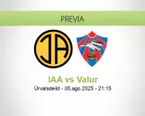 Pronóstico IAA Valur (05 agosto 2025)