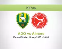 Pronóstico ADO Almere (19 septiembre 2025)