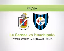 Pronóstico La Serena Huachipato (24 agosto 2025)
