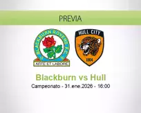 Pronóstico Blackburn Hull (31 enero 2026)