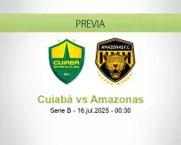 Pronóstico Cuiabá Amazonas (15 julio 2025)