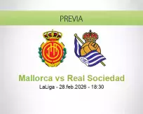Pronóstico Mallorca Real Sociedad (28 febrero 2026)