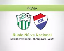 Rubio Ñú vs Nacional
