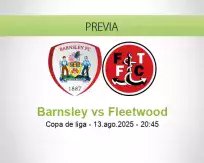 Pronóstico Barnsley Fleetwood (13 agosto 2025)