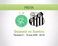 Guarani vs Santos