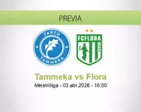 Pronóstico Tammeka Flora (03 abril 2026)