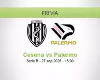 Pronóstico Cesena Palermo (27 septiembre 2025)
