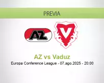 Pronóstico AZ Vaduz (07 agosto 2025)