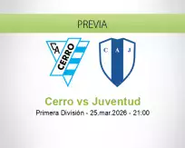 Cerro vs Juventud