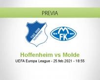 Pronóstico Hoffenheim Molde (25 febrero 2021)