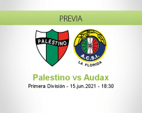Palestino vs Audax