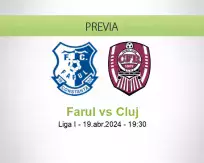 Pronóstico Farul Cluj (19 abril 2024)