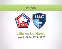 Pronóstico Lille Le Havre (08 febrero 2025)