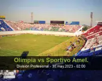 Olimpia vs Sportivo Amel.