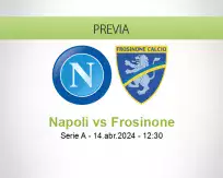 Pronóstico Napoli Frosinone (14 abril 2024)