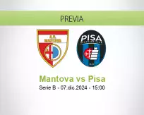 Pronóstico Mantova Pisa (07 diciembre 2024)