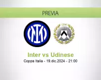 Pronóstico Inter Udinese (19 diciembre 2024)