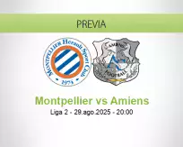 Pronóstico Montpellier Amiens (29 agosto 2025)