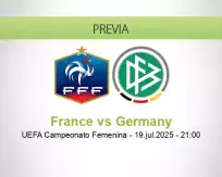 Pronóstico France Germany (19 julio 2025)