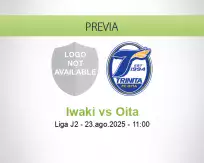 Pronóstico Iwaki Oita (23 agosto 2025)