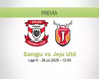 Pronóstico Sangju Jeju Utd (26 julio 2025)