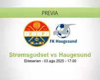 Pronóstico Strømsgodset Haugesund (03 agosto 2025)