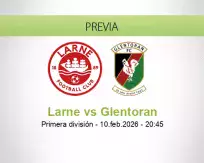 Pronóstico Larne Glentoran (10 febrero 2026)