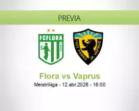 Pronóstico Flora Vaprus (12 abril 2026)