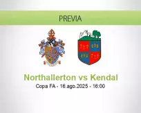 Pronóstico Northallerton Kendal (16 agosto 2025)