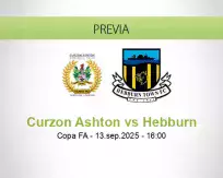 Pronóstico Curzon Ashton Hebburn (13 septiembre 2025)