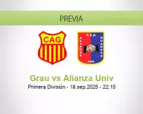 Grau vs Alianza Univ