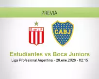 Estudiantes vs Boca Juniors