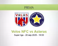 Pronóstico Volos NFC Asteras (20 setiembre 2025)