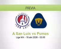 A San Luis vs Pumas