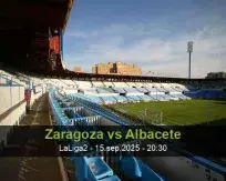 Pronóstico Zaragoza Albacete (15 septiembre 2025)