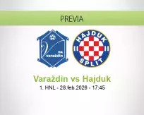 Pronóstico Varaždin Hajduk (28 febrero 2026)